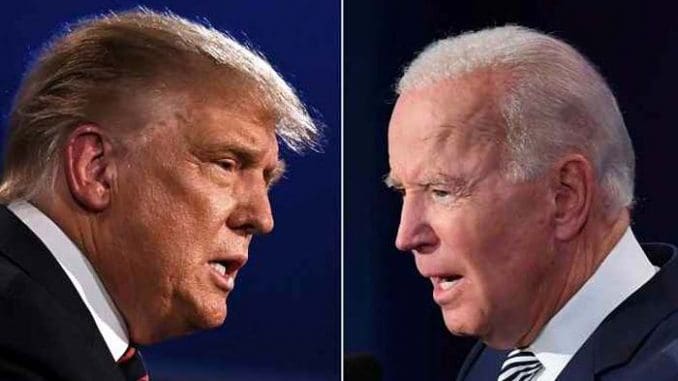 Trum-Biden faceoff